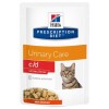 Hills Pescription Diet Feline C/D Multicare Urinary Stress Chicken 12x85g - a stressz okozta Id 2862U