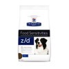 Hills Pescription Diet Canine Z/D Ultra 3 kg - táplálékallergia étrendi kezelése,kimutatása eli 8887R