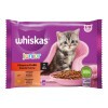 Whiskas alutasak Multipack húsos mártásban JUNIOR 4x85g