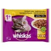 Whiskas alutasak 4-pack szárnyas válogatás mártásban 4*85gr Multipack AFG82