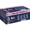 -Brit Premium by Nature Cat Value Pack for Sterilised Cats 40 pcs BRIT80