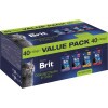 -Brit Premium by Nature Cat Value Pack for Adult Cats 40 pcs