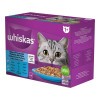 Whiskas alutasak Multipack halas válogatás aszpikban 12x85g