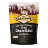 Carnilove Fresh Adult Dog Chicken & Rabbit Muscles, Bones & Joints- Csirke és Nyúl Hússal 1,5kg CL170867