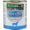 Vet Life Dog Konzerv Hypoallergenic Fish & Potato 300g CVL0300005