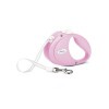 Flexi Puppy szalagos automata póráz 2m 12kg-ig, rózsaszín FLEP4506