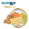 Happy&Fit Natural Állatfigurás Keksz jutalomfalat 10kg HF3268