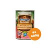Happy&Fit Natural Dog konzerv marha, pulyka áfonyával és sáfrányolajjal 6x400g HF908076X