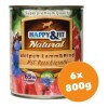 Happy&Fit Natural Dog konzerv junior bárány, marha rizzsel és lenmagolajjal6x800g HF909376X
