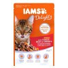 Iams Cat Delights Marhahús és répa falatok, zamatos aszpikban nedves macskatáp 85g IAMS0029