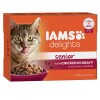 Iams Cat Delights Senior csirke falatkák ízletes szószban, multipack nedves macskatáp 12x85g IAMS0487