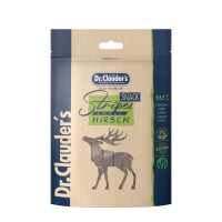 Dr.Clauders Dog Jutalomfalat Stripes Small Szarvashús csíkok 80g
