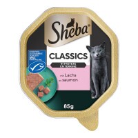 Sheba Alutálca Lazac 85g