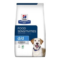 Hills Pescription Diet Canine D/D Duck & Rice 1,5 kg - táplálékallergiás reakciók csökkentésére é