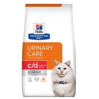 Hills Pescription Diet Feline C/D Multicare Urinary Stress 3 kg - a stressz okozta Idiopatikus