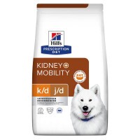 Hills Pescription Diet Canine K/D + Mobility 4 kg - krónikus vesebetegség és izületi támogatás