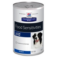 Hills Pescription Diet Canine Z/D Ultra 370 g - táplálékallergia étrendi kezelése,kimutatása el
