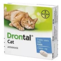 Drontal Cat féreghajtó tabletta 2x