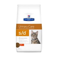 Hills Pescription Diet Feline S/D 1,5 kg - struvit húgykő feloldás