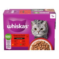 Whiskas alutasak Multipack klasszikus mártásban 12x85g