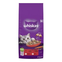 Whiskas száraz macskaeledel marhával 14kg