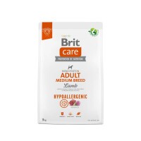 Brit Care Dog Hypoallergenic Adult Medium Breed bárány, rizs kutyatáp 3kg