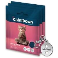 CalmDown KRUUSE® – macska stresszcsökkentő biléta készlet 3 gombos