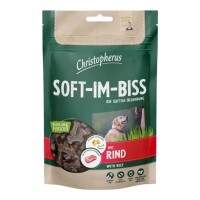 Christopherus Dog Jutalomfalat Grain Free Soft-Im-Biss Marha 125g