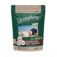 Christopherus Dog Senior Grainfree Kacsa és burgonya 1,5kg