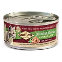 Carnilove Cat Chicken, Duck & Pheasant Can- Csirke, Kacsa és Fácán Hússal Konzerv 100g
