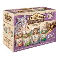 Carnilove Cat alutasak Multipack - pulyka,kacsa,pisztráng, fácán 12x85g