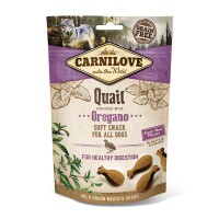 Carnilove Dog Jutalomfalat Semi Moist Quail&oregano - Fürj oregánóval 200g