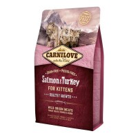 Carnilove Cat Kitten Salmon & Turkey – Healthy Growth - Lazac és Pulyka Hússal 2kg