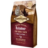 Carnilove Cat Adult Reindeer Energy & Outdoor- Rénszarvas Hússal 2kg