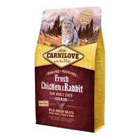 Carnilove Fresh Adult Cat Chicken & Rabbit Gourmand- Csirke és Nyúl Hússal 2kg