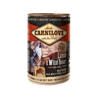 Carnilove Adult Lamb & Wild Boar Can - Bárány és Vaddisznó Hússal konzerv 400g