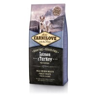 Carnilove Puppy Salmon & Turkey - Lazac-Pulyka Hússal 12kg