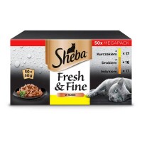 -SHEBA alutasak 50 PACK 50x50g baromfi