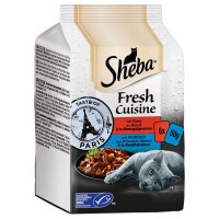 SHEBA Mini 6x50g Fresh cuisine Paris