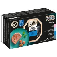 -Sheba alutálca hal válogatás 8 pack 8x85g