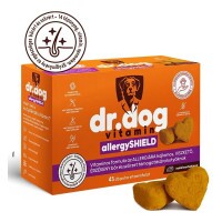 Dr. Dog Vitamin allergySHIELD bőr és szőrzet támogatás kutyáknak- 45db vitaminfalat