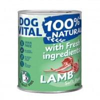 Dog Vital konzerv 100% Natural Soft Paté Lamb - bárány 400g