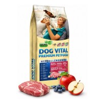 Dog Vital Hypoallergenic Adult Medium & Maxi Pork, Apple & Blueberry 12+2kg