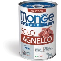 Monge Dog Monoprotein Paté 100% bárány 400g