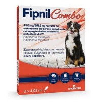 Fipnil combo 402 mg/361,8 mg rácsepegtető oldat óriástestű kutyáknak 3x