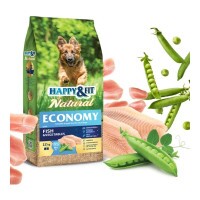 Happy&Fit Natural Economy Adult with Fish and Vegetables 12kg