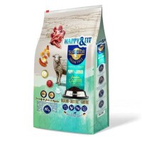 Happy&Fit Superior Hipoallergén, Gabonamentes Puppy&Junior Friss bárány, édesburgonyával 2x10kg