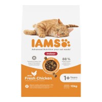 Iams Cat Adult Indoor csirke macskatáp 10kg