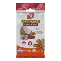 N&D Quinoa Dog Jutalomfalat Skin&coat Herring Adult Med&Max 100g