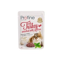 Profine Cat Fillets in Jelly Adult alutasak - pulyka 85g